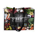 promotion opp laminated pp woven shopping tote packing bag